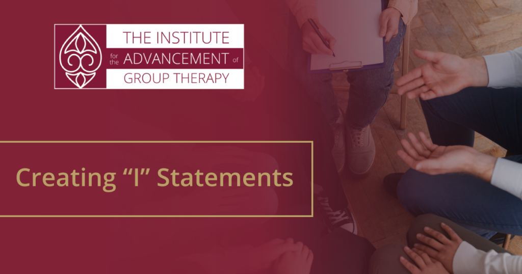 creating I statements